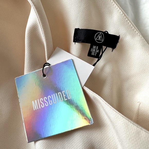 ASOS - Missguided One Shoulder Bow detail Midi Dress SIZE US2 fits US4 - Picture 6 of 6